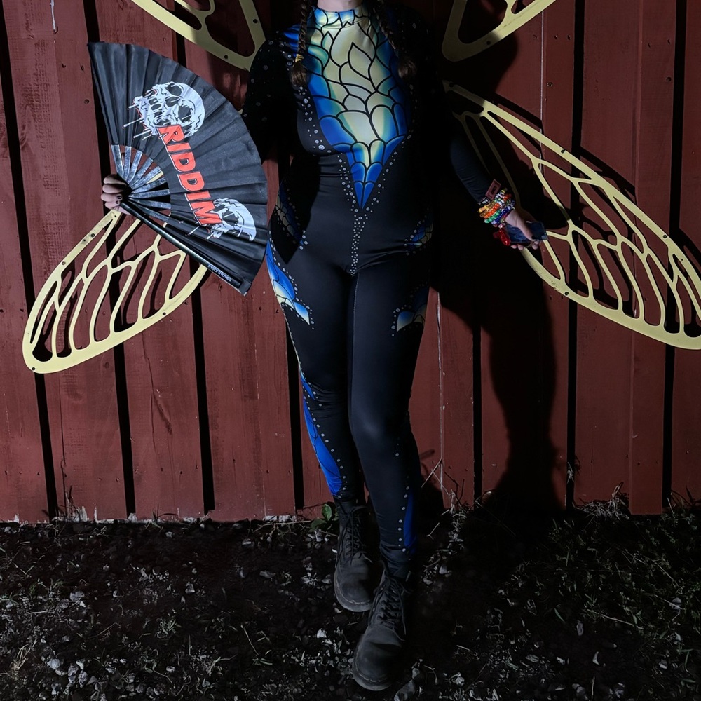 One piece butterfly outfit